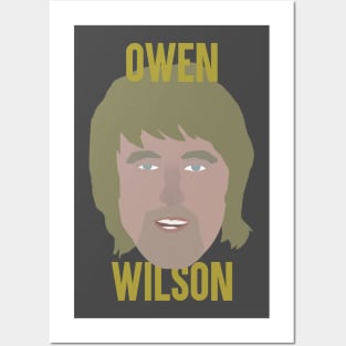 Owen Wilson Head Posters and Art